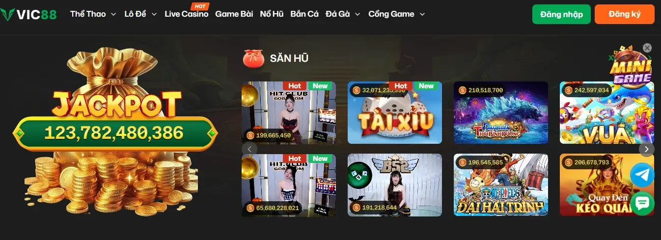 Những ưu điểm tại Vic88